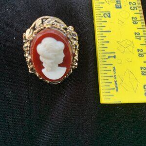 Costume Cameo adjustable ring